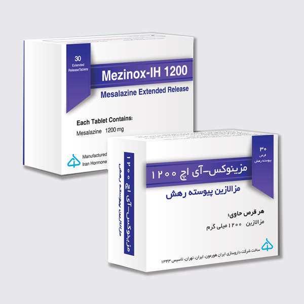 مزینوکس- آی اچ 1200 - محصولات دارویی ایران هورمون